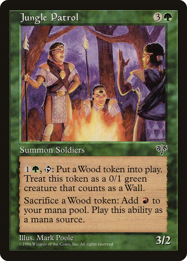 {R} Jungle Patrol [Mirage][MIR 223] - Misty Mountain Games