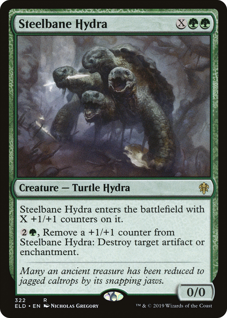 {R} Steelbane Hydra [Throne of Eldraine][ELD 322]