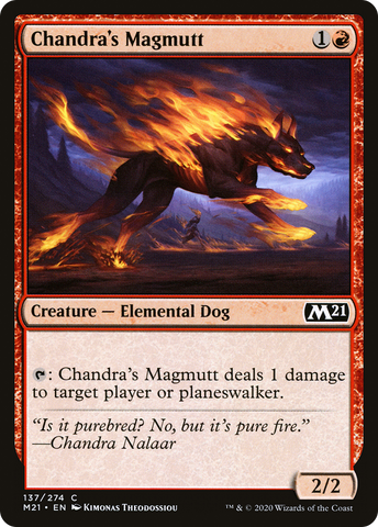{C} Chandra's Magmutt [Core Set 2021][M21 137]