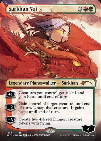 {R} Sarkhan Vol (Borderless) [Secret Lair Drop Series][SLD 1144]