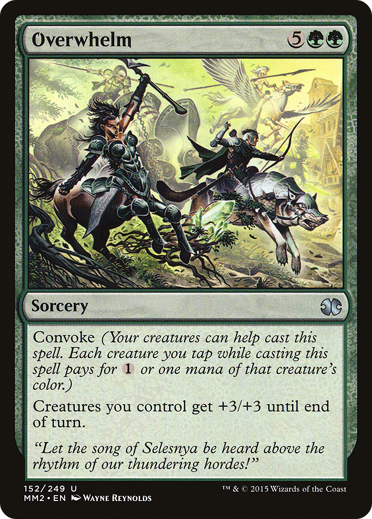 {C} Overwhelm [Modern Masters 2015][MM2 152]