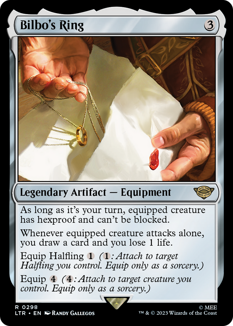 {R} Bilbo's Ring [The Lord of the Rings: Tales of Middle-Earth][LTR 298]