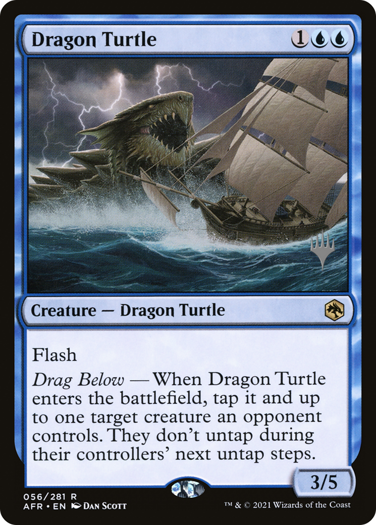 {R} Dragon Turtle (Promo Pack) [Dungeons & Dragons: Adventures in the Forgotten Realms Promos][PP AFR 056]