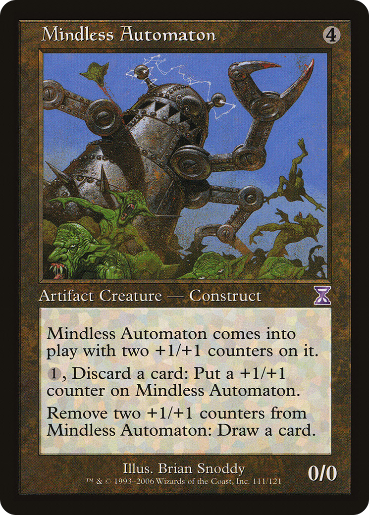 {R} Mindless Automaton [Time Spiral Timeshifted][TSB 111]