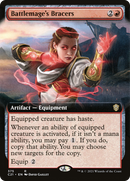 {R} Battlemage's Bracers (Extended Art) [Commander 2021][C21 375]