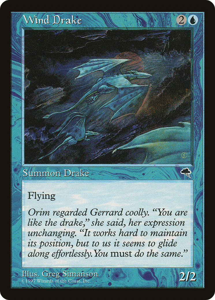 {C} Wind Drake [Tempest][TMP 105]