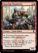 {C} Towering Thunderfist [Ravnica: Clue Edition][CLU 151]