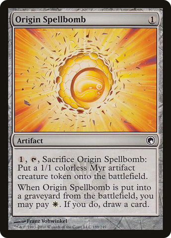{C} Origin Spellbomb [Scars of Mirrodin][SOM 189]