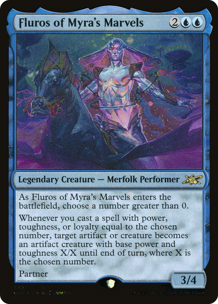 {R} Fluros of Myra's Marvels (Galaxy Foil) [Unfinity][UNF 332]