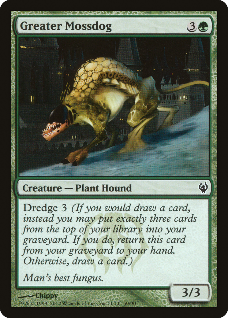 {C} Greater Mossdog [Duel Decks: Izzet vs. Golgari][DDJ 059]