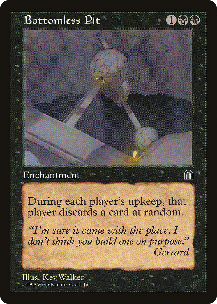 {C} Bottomless Pit [Stronghold][STH 051]