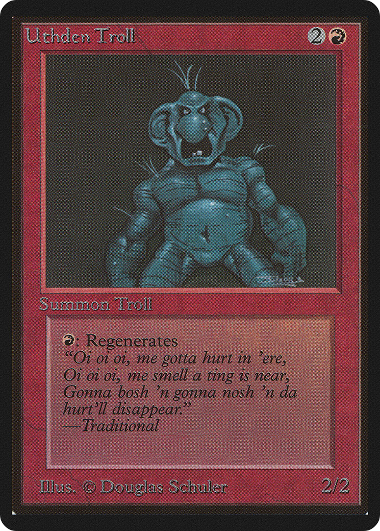 {C} Uthden Troll [Beta Edition][LEB 181]