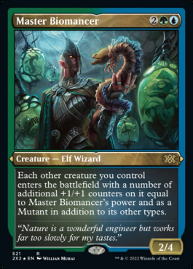 {R} Master Biomancer (Foil Etched) [Double Masters 2022][2X2 521]