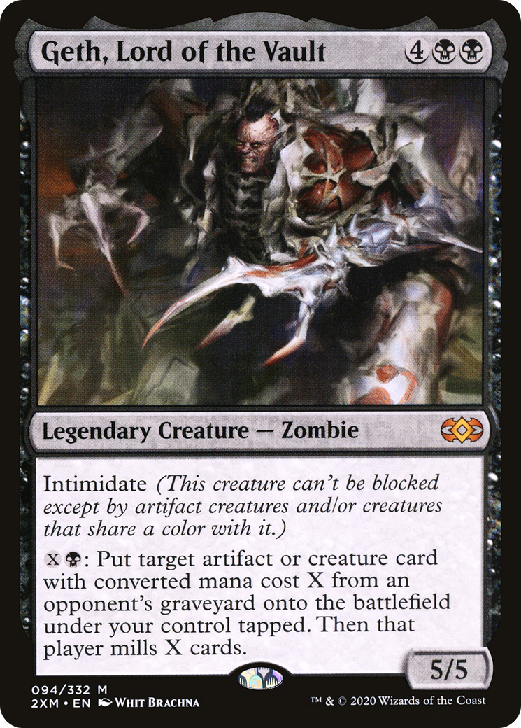 {R} Geth, Lord of the Vault [Double Masters][2XM 094]