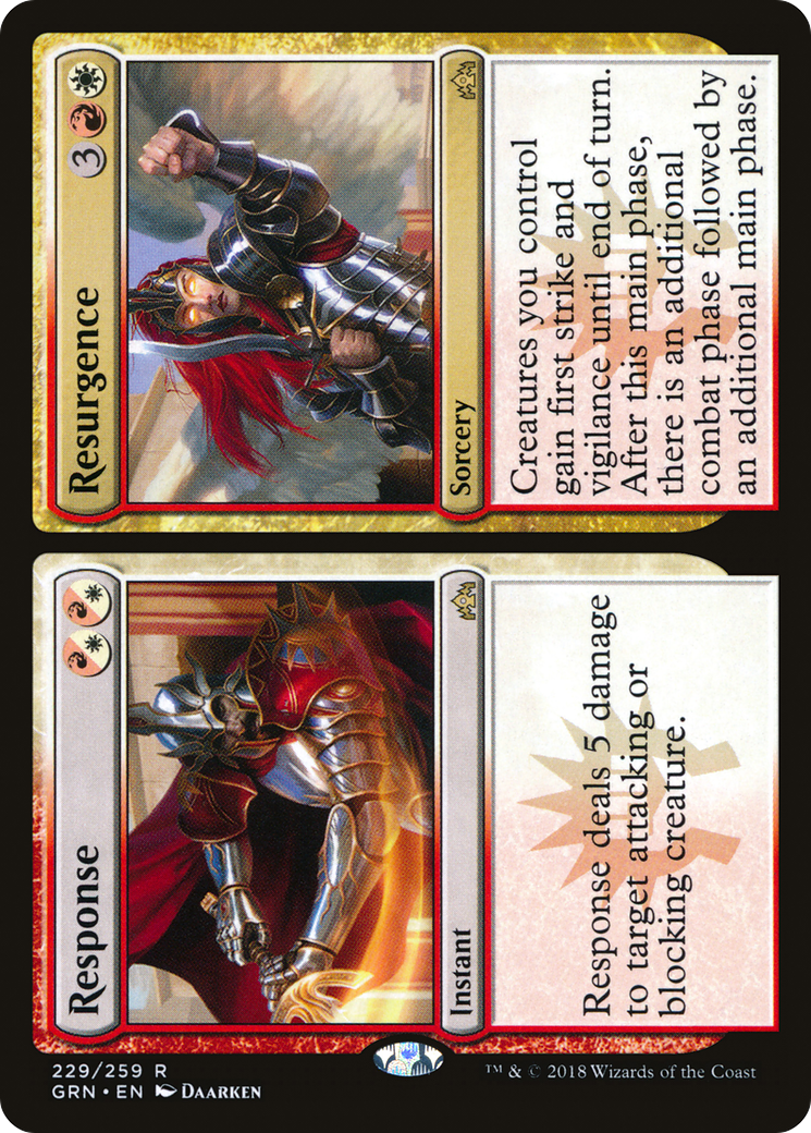 {R} Response // Resurgence [Guilds of Ravnica][GRN 229]