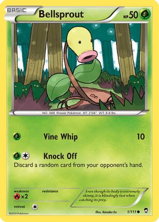 [PKM] Bellsprout (1/111) [XY: Furious Fists]