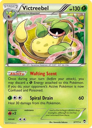 [PKM-R] Victreebel (3/111) [XY: Furious Fists]