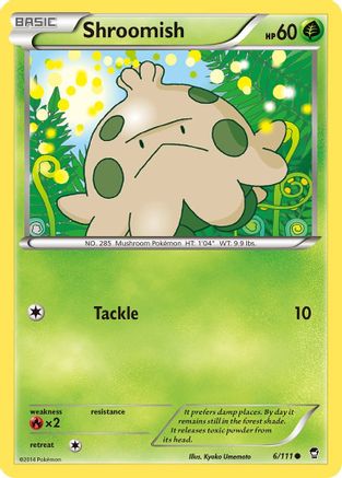 [PKM] Shroomish (6/111) [XY: Furious Fists]