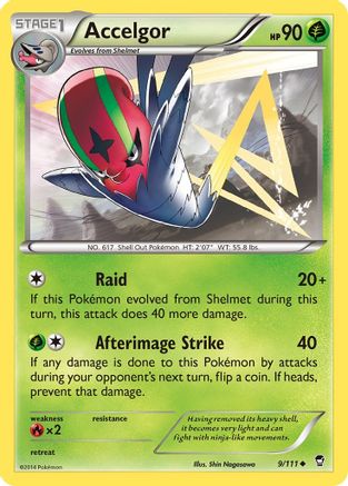 [PKM] Accelgor (9/111) [XY: Furious Fists]