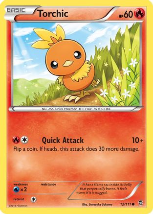 [PKM] Torchic (12/111) [XY: Furious Fists]