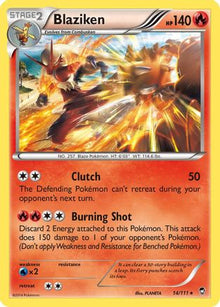 [PKM] Blaziken (14/111) [XY: Furious Fists]