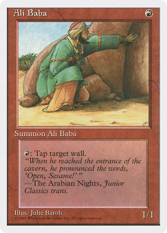 {C} Ali Baba [Fourth Edition][4ED 175]