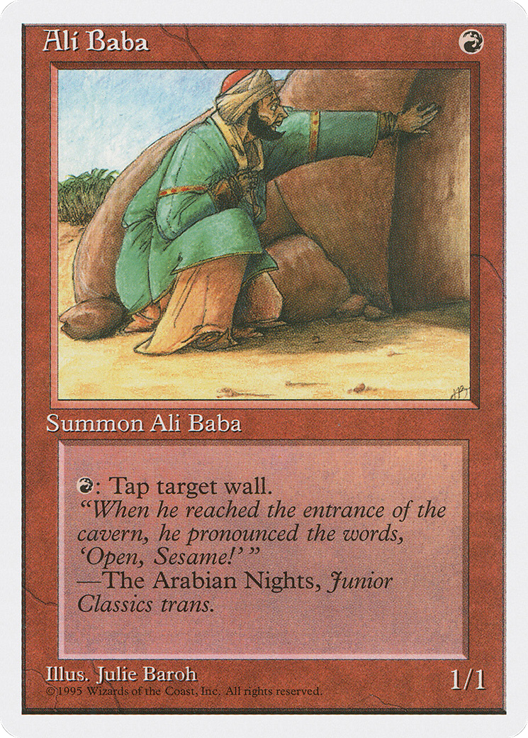 {C} Ali Baba [Fourth Edition][4ED 175]