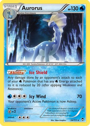 [PKM] Aurorus (26/111) [XY: Furious Fists]