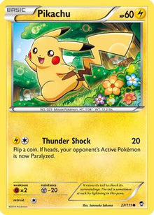 [PKM] Pikachu (27/111) [XY: Furious Fists]