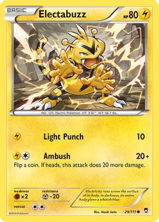 [PKM] Electabuzz (29/111) [XY: Furious Fists]