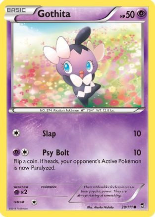 [PKM] Gothita (39/111) [XY: Furious Fists]