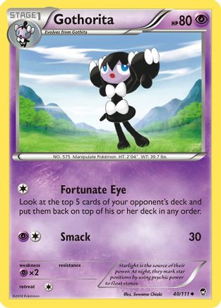 [PKM-C] Gothorita (40/111) [XY: Furious Fists]
