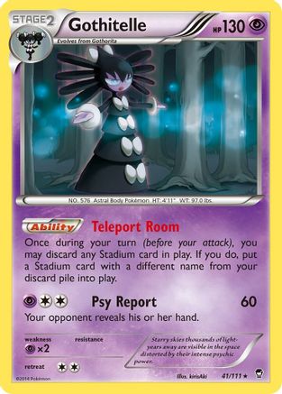 [PKM] Gothitelle (41/111) [XY: Furious Fists]