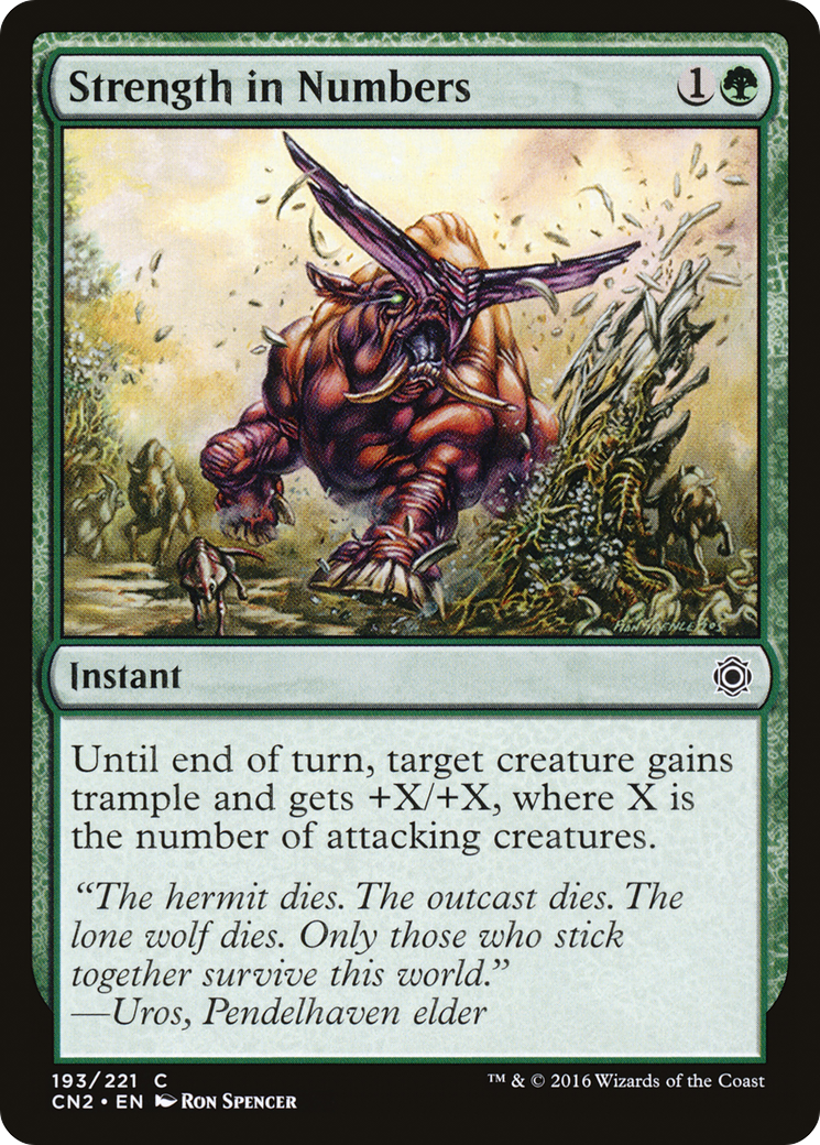 {C} Strength in Numbers [Conspiracy: Take the Crown][CN2 193]