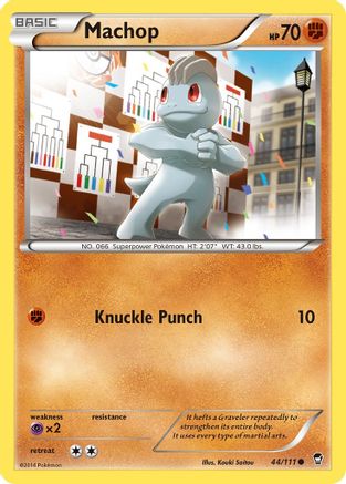 [PKM-C] Machop (44/111) [XY: Furious Fists]