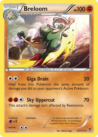[PKM] Breloom (50/111) [XY: Furious Fists]