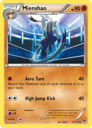 [PKM] Mienshao (57/111) [XY: Furious Fists]