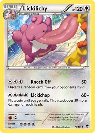 [PKM-C] Lickilicky (79/111) [XY: Furious Fists]