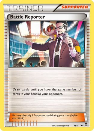 [PKM] Battle Reporter (88/111) [XY: Furious Fists]