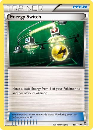 [TR] Energy Switch (89/111) [XY: Furious Fists]