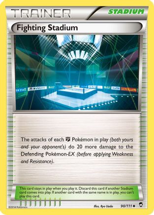 [PKM] Fighting Stadium (90/111) [XY: Furious Fists]