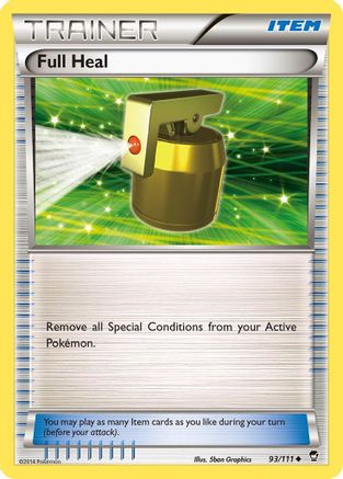 [PKM] Full Heal (93/111) [XY: Furious Fists]