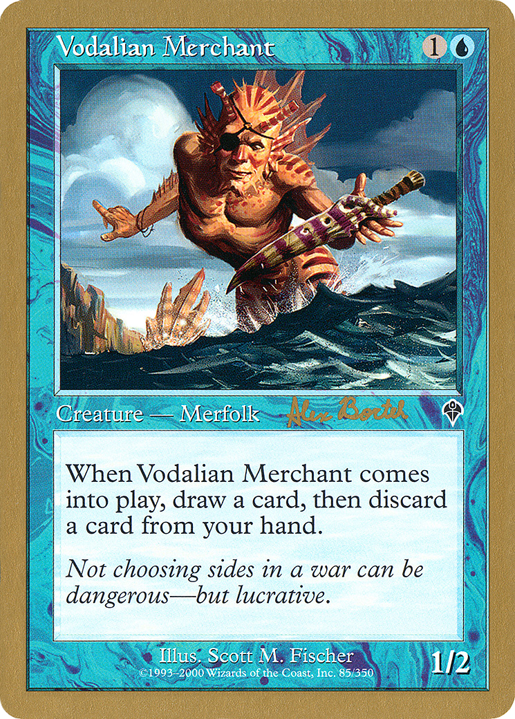{C} Vodalian Merchant (Alex Borteh) [World Championship Decks 2001][GB WC01 AB85]