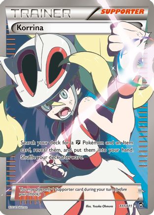 [PKM] Korrina (111/111) [XY: Furious Fists]