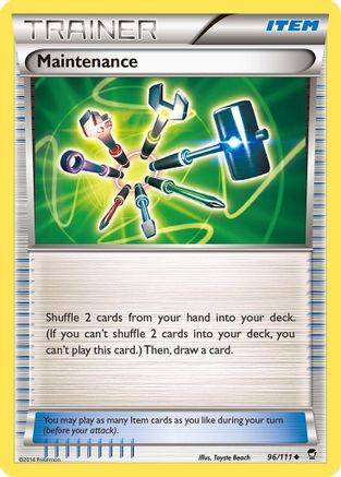 [PKM] Maintenance (96/111) [XY: Furious Fists]