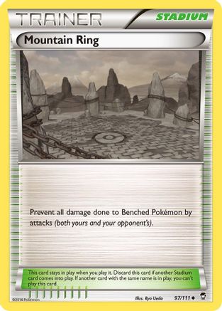 [TR] Mountain Ring (97/111) [XY: Furious Fists]