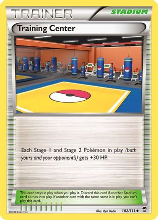 [PKM] Training Center (102/111) [XY: Furious Fists]