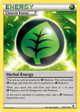[PKM] Herbal Energy (103/111) [XY: Furious Fists]