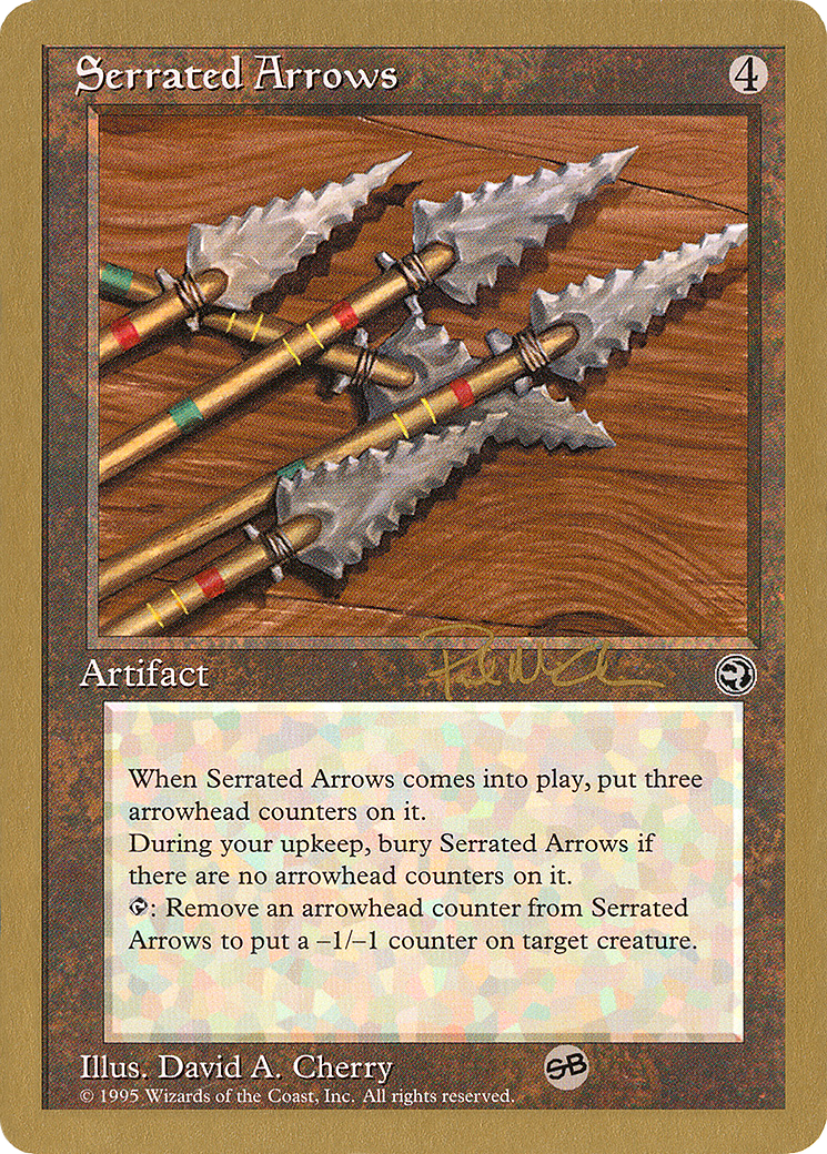 {C} Serrated Arrows (Paul McCabe) (SB) [World Championship Decks 1997][GB WC97 PM110SB]