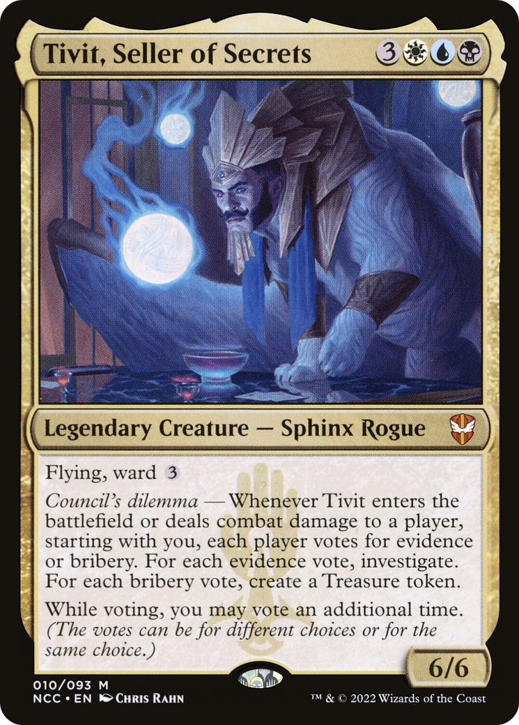 {R} Tivit, Seller of Secrets [Streets of New Capenna Commander][NCC 010] - Misty Mountain Games